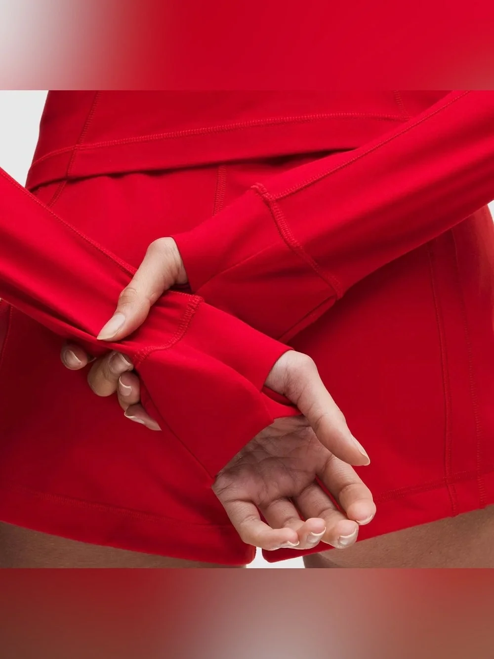 lululemon athletica Define Cropped Jacket in Oxford Red size 2 (no tags)
